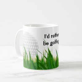 Caneca De Café Tocar Golf