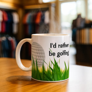 Caneca De Café Tocar Golf
