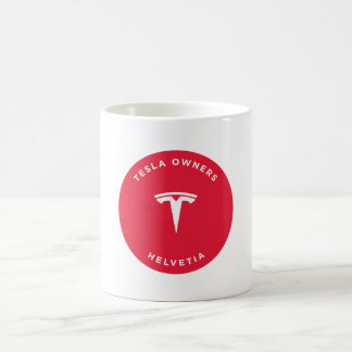 Caneca De Café TOCH Tasse in weiss mit rotem Logo