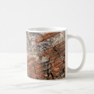 Caneca De Café Toco Fóssil em Detalhe I