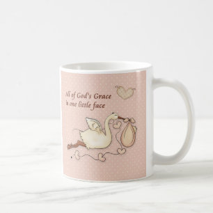 Caneca De Café Toda a Graça de Deus em um rostinho