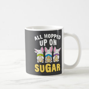 Caneca De Café Toda Agitada Com Açúcar Caça aos Ovos de Páscoa Me