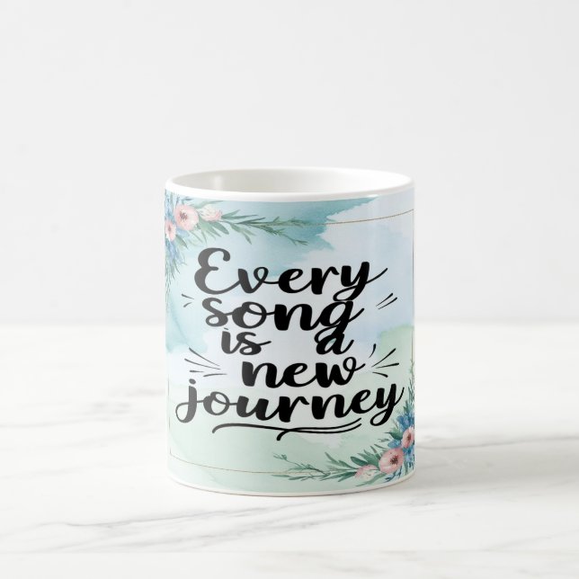 Caneca De Café Toda Canção É Uma Nova Jornada (Centro)