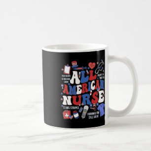 Caneca De Café Toda Enfermeira Americana Memorial Honra E Lembre-