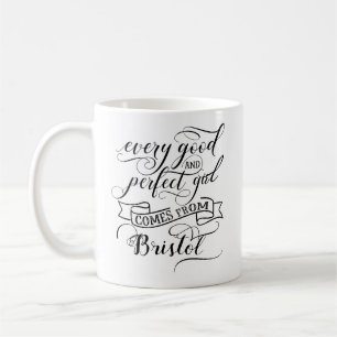 Caneca De Café Toda Garota Boa E Perfeita Vem De Bristol