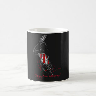 Caneca De Café Toda Pontuação Conta Tipografia de Tênis