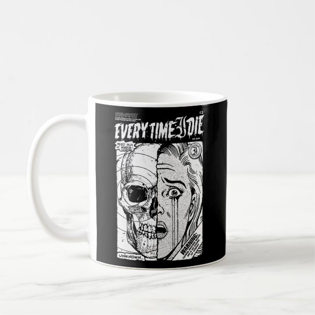 Caneca De Café Toda Vez Que Morro - Gritante - Merchandise Oficia (Esquerda)