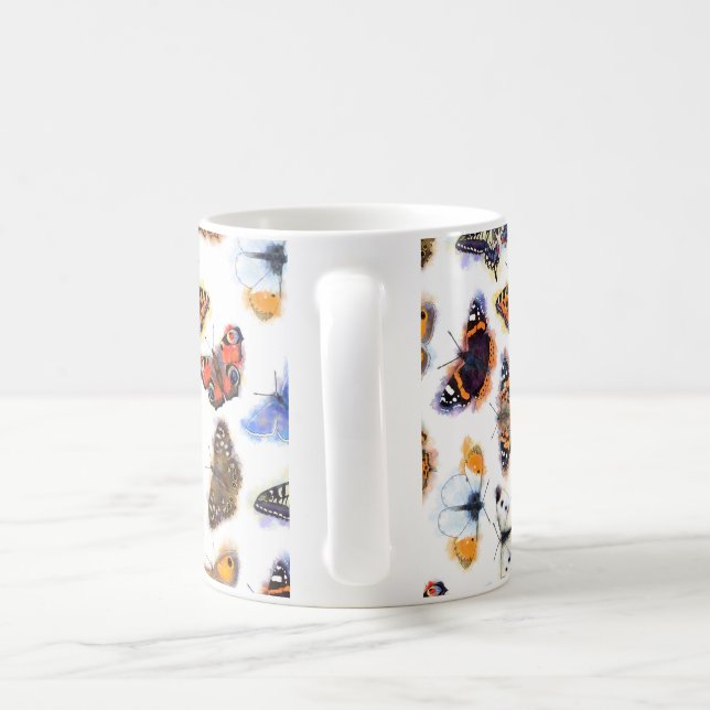 Caneca De Café Todas as borboletas (Alça)
