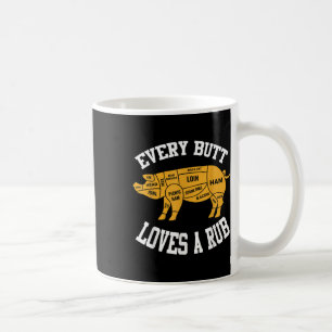 Caneca De Café Todo Bumbum Adora Um Rub Engraçado De Bumbum De Ch