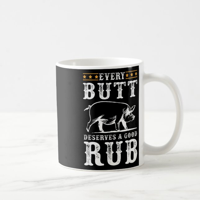Caneca De Café Todo Bumbum Merece Um Bom Churrasco De Fumaça (Direita)
