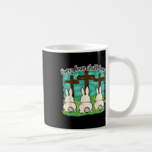 Caneca De Café Todo Joelho Se Dobrará Coelho de Páscoa Mulheres C