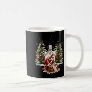Caneca De Café Todo Joelho Se Dobrará Religioso Natal Santa Crist