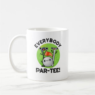 Caneca De Café Todo mundo em um jogo de golfe