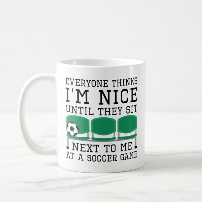Caneca De Café Todos Acham Que Sou Simpático (Esquerda)