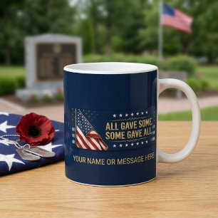Caneca De Café Todos Deram Algo Alguns Deram Tudo Personalizado P
