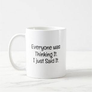 Caneca De Café Todos Estavam Pensando Nisso