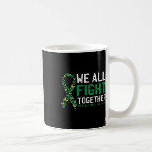 Caneca De Café Todos Lutam Juntos Conscientização sobre Saúde Men