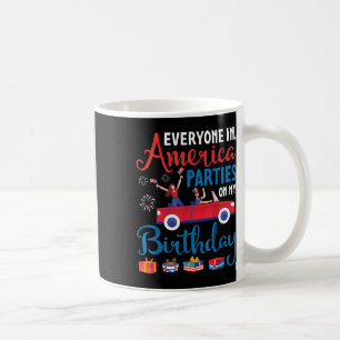 Caneca De Café Todos Nos Partidos Americanos No Meu Aniversário,