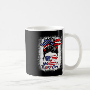 Caneca De Café Todos Os Americanos Trump Girl 4 De Julho Mensagem