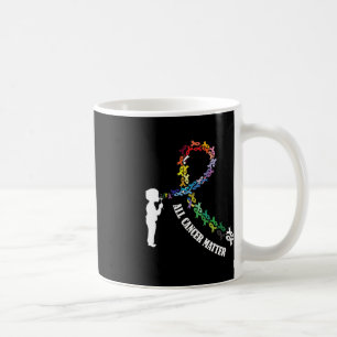 Caneca De Café Todos os Canceres importam a consciência dizendo n