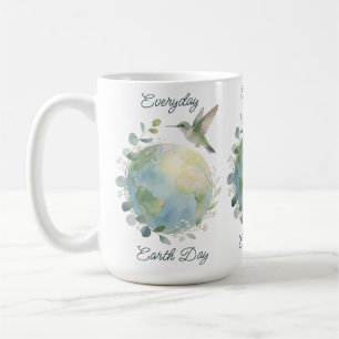 Caneca De Café Todos os Dias Dia da Terra Beija-flor