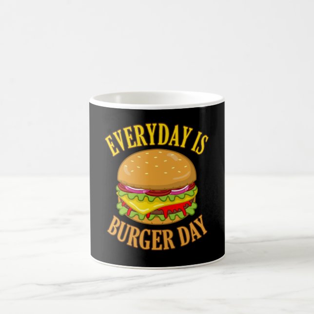 Caneca De Café Todos Os Dias O Burger Day Cheeseburger Hamburger (Centro)