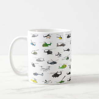 Caneca De Café Todos os Helicópteros