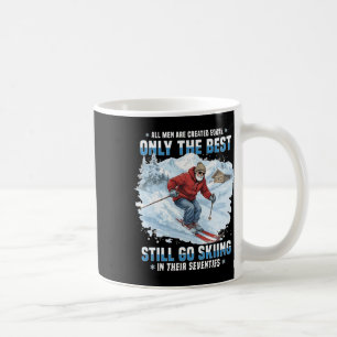 Caneca De Café Todos os Homens São Criados Iguais Vão Esquiar Nos