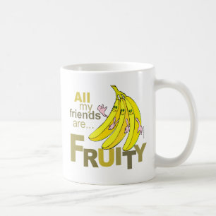 Caneca De Café Todos os meus amigos são Fruity