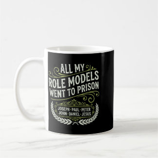 Caneca De Café Todos os meus ídolos foram presos Jesus