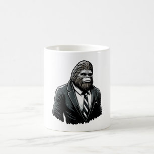 Caneca De Café Todos os Negócios Pé Grande - Sasquatch Divertido