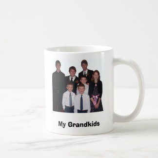 Caneca De Café Todos os primos instruídos, "meus netos "