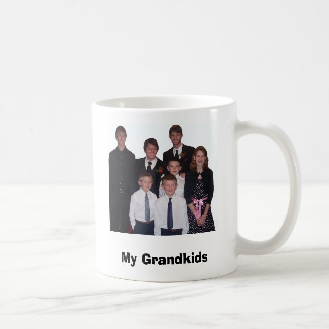Caneca De Café Todos os primos instruídos, "meus netos " (Direita)