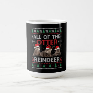 Caneca De Café Todos Os Suéteres Feios De Natal De Reindeer