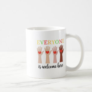 Caneca De Café Todos São Bem-Vindos Aqui Professor De Idaho 78
