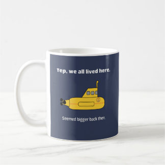Caneca De Café Todos Vivemos Em Um Submarino Amarelo