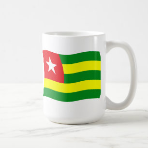 Caneca De Café Togo Flag Mug