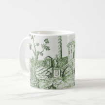 Toile de Jouy Verde