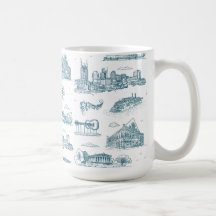 Toile de Nashville Crepúsculo em Branco