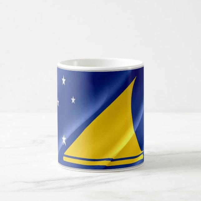Caneca De Café Tokelau - Sinalizador de Onda - (Centro)