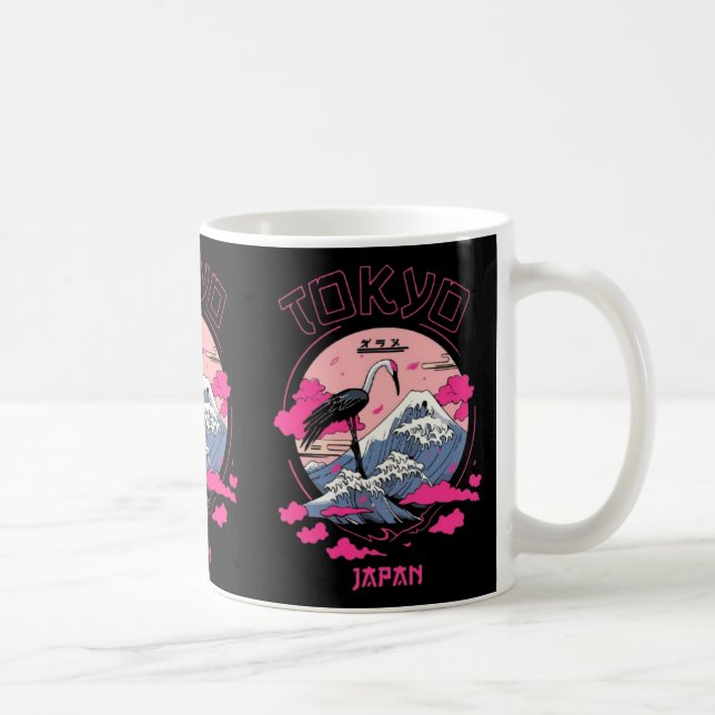 Caneca De Café Tokyo Japan Mug (Direita)