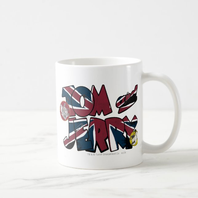 Caneca De Café Tom and Jerry UK Overload 2 (Direita)
