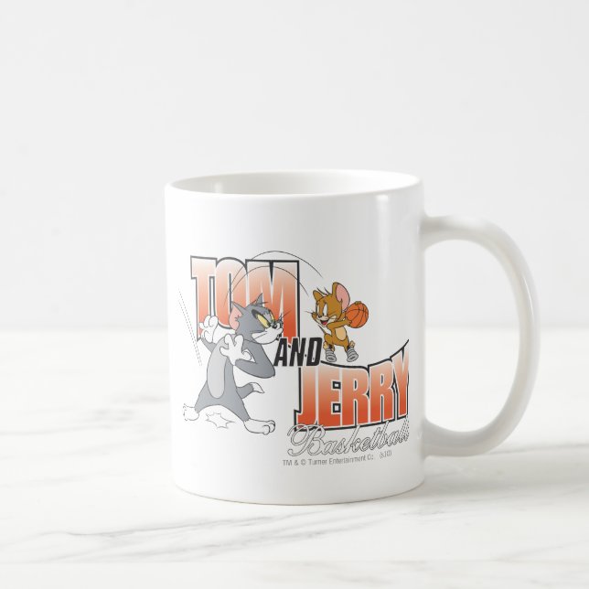 Caneca De Café Tom e Jerry Basbol 3 (Direita)