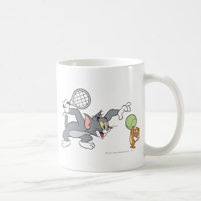 Caneca De Café Tom e Jerry Tênis Stars 2 (Direita)