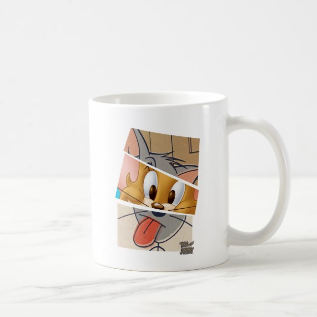 Caneca De Café Tom E Jerry | Tom E Jerry Mashup (Direita)