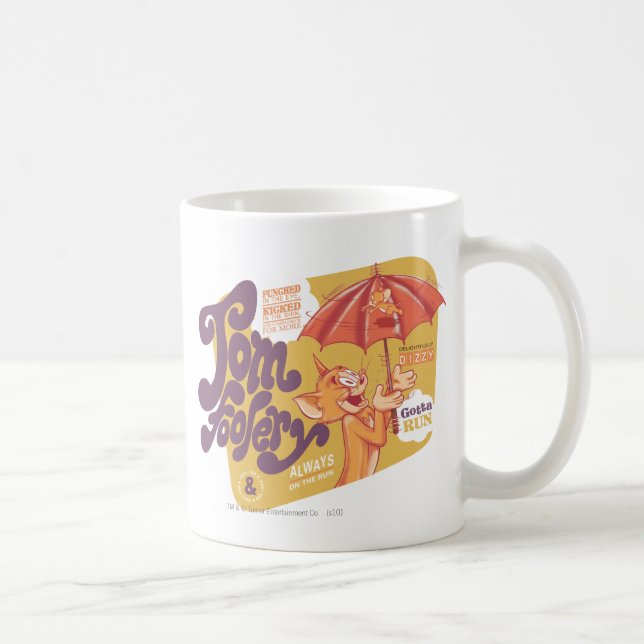 Caneca De Café Tom e Jerry Tom Foolery (Direita)