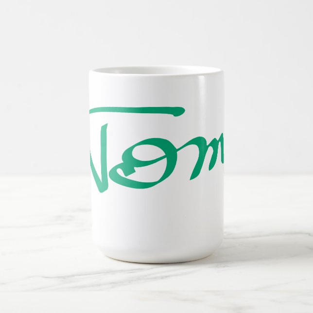 Caneca De Café Tom Lettering Mug (Centro)