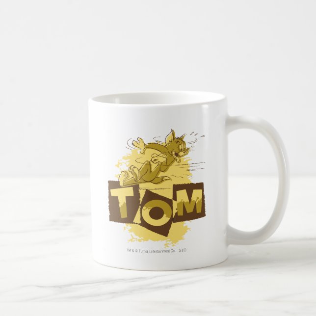 Caneca De Café Tom Saindo Parado (Direita)