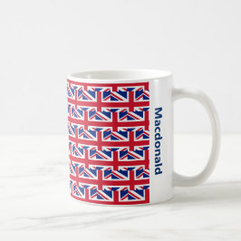 Caneca De Café Tomada de União Personalizada na moda