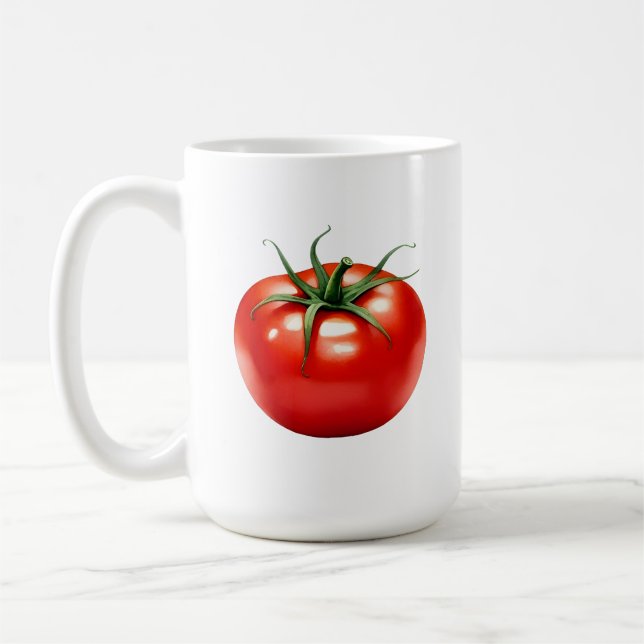Caneca De Café Tomate (Esquerda)